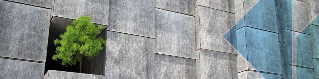 Sustainable Concrete wall